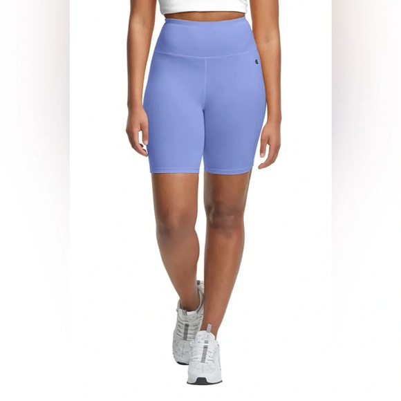 CHAMPION  Charming Blue 7-Inch Everyday Bike Shorts Small - Picture 1 of 3